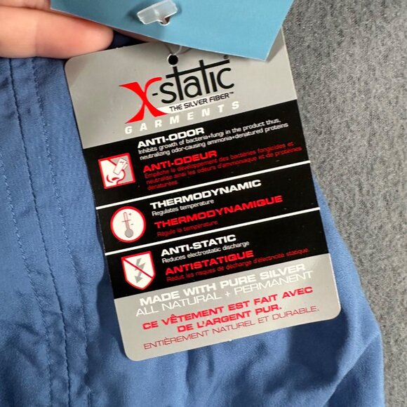 Insport Shorts Womens‎ Large X160 Low Rise Runner Shorts Blue Lightweight - Picture 6 of 11